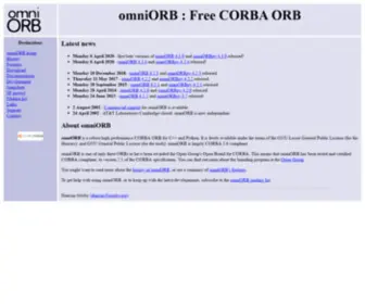 Omniorb-Support.com(OmniORB) Screenshot