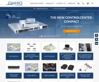 Omniotech.com(Omnio Technologies) Screenshot