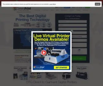 Omniprintonline.com(DTG Printers) Screenshot