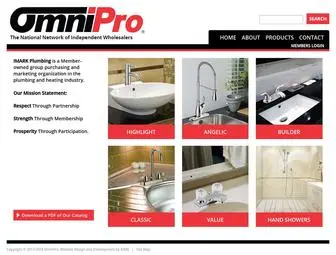 Omniprofaucets.com(Faucets) Screenshot