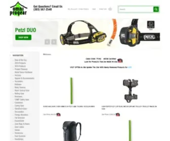 Omniprogear.com(OmniProGear Safety Climbing Gear and Rescue Equipment) Screenshot