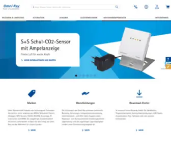Omniray.ch(Omni Ray AG) Screenshot