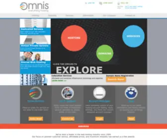 Omnis.com(Everything Hosting by Omnis Network) Screenshot