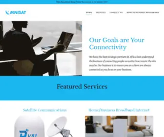 Omnisat.co.bw(Broadband, Satellite, It Consulting) Screenshot