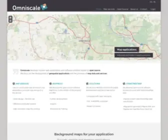 Omniscale.com(Use maps efficiently) Screenshot