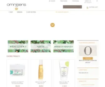 Omnisens.fr(Produits de Beauté) Screenshot