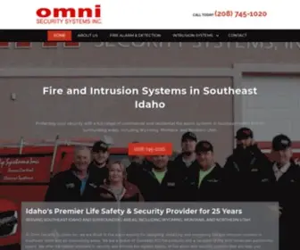 Omniss.com(Omni Security Systems Inc) Screenshot