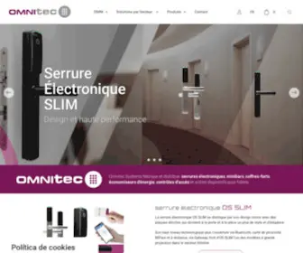 Omnitecsystems.fr(Serrure Électronique) Screenshot