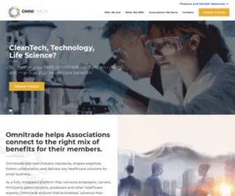 Omnitradebenefits.com(CleanTech, Technology, Life Science Healthcare) Screenshot