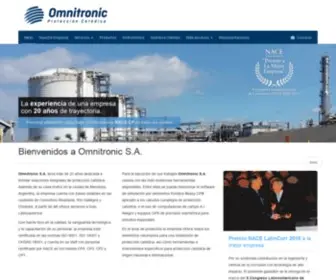 Omnitronic-SA.com(Omnitronic S.A) Screenshot