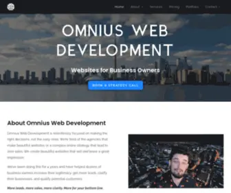 Omniuswebdevelopment.com(Omnius Web Development) Screenshot