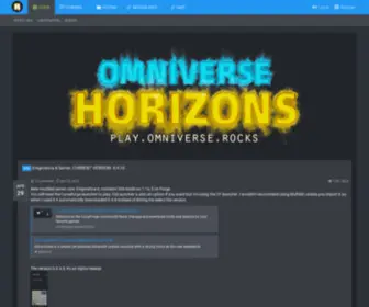 Omniverse.rocks(Omniverse Horizons) Screenshot