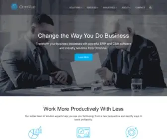 Omnivue.net(Microsoft Dynamics Partner in Atlanta) Screenshot