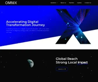 Omnix.ae(Business Process & Technology Solutions in MENA) Screenshot