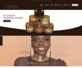 Omolewamakeup.com(Omolewa Cosmetics) Screenshot