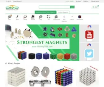 Omomagnets.com(OMO Magnets) Screenshot
