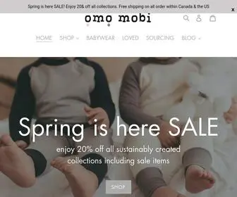 Omomobi.com(Omo Mobi Babywear) Screenshot