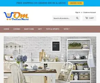 Omonlinemart.com(Om Online Mart) Screenshot