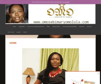 Omosebimaryomolola.com(Inspired to Inspire) Screenshot