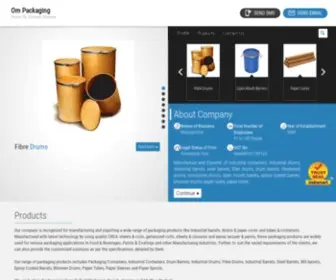 Ompackaging.com(Om Packaging) Screenshot