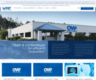 Ompmechtron.com(OMP Mechtron) Screenshot