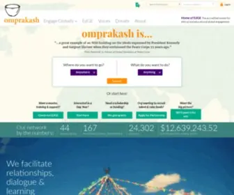 Omprakash.org(International Volunteering) Screenshot