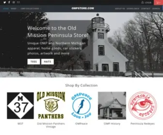 OmpStore.com(Old Mission Peninsula Store) Screenshot