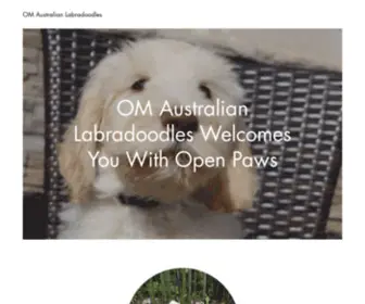 Ompups.com(OM Australian Labradoodles) Screenshot