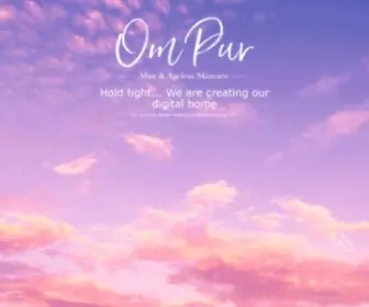 Ompur.com(Om Pur Skincare) Screenshot