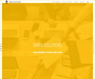 Omrasolutions.com(The most reliable Digital Marketing Agency in India) Screenshot