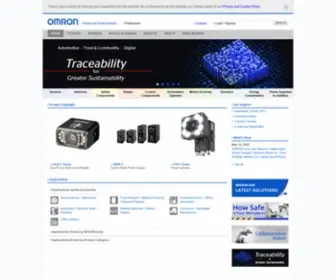 Omron-AP.com.ph(Omron Industrial Automation Philippines) Screenshot