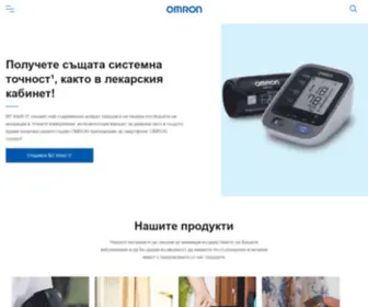 Omron-Healthcare.bg(OMRON Healthcare България) Screenshot