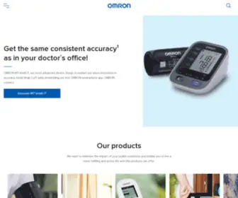 Omron-Healthcare.co.za(OMRON Healthcare) Screenshot