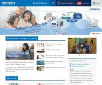 Omron-Yte.com.vn(Thiết bị y tế Omron) Screenshot