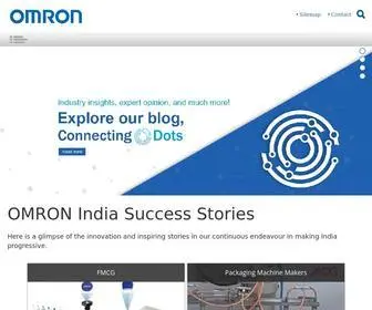 Omron.co.in(OMRON India. OMRON) Screenshot