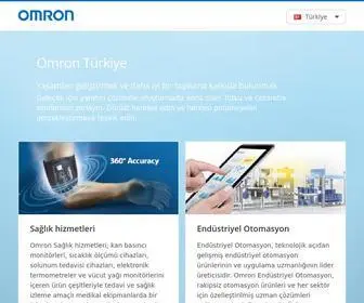 Omron.com.tr(Türkiye) Screenshot