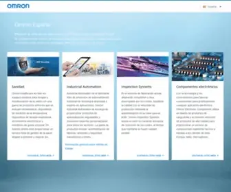 Omron.es(OMRON Global) Screenshot