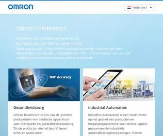 Omron.nl(Omron Nederland) Screenshot