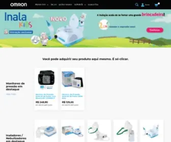 Omronbrasil.com(Omron) Screenshot