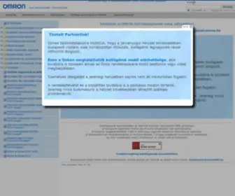 Omronkft.hu(ProgramozhatĂł logikai vezĂŠrlĹ) Screenshot