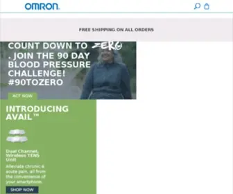 Omronwebstore.com(OMRON Webstore) Screenshot