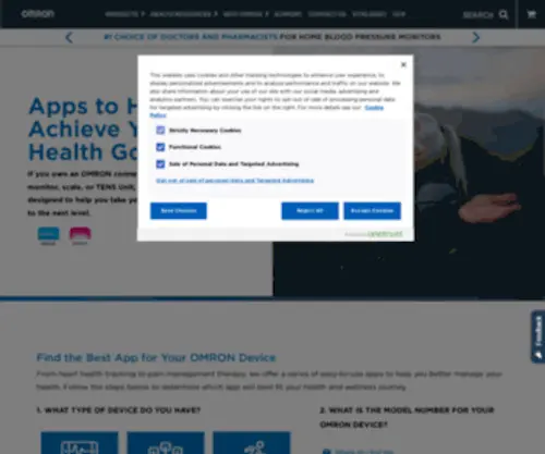 Omronwellness.com(Application Offline) Screenshot