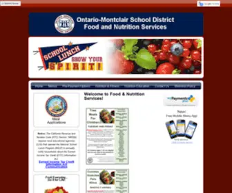 Omsdnutrition.com(School Nutrition and Fitness) Screenshot