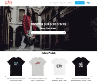 Omsshops.com(OMS Shop) Screenshot