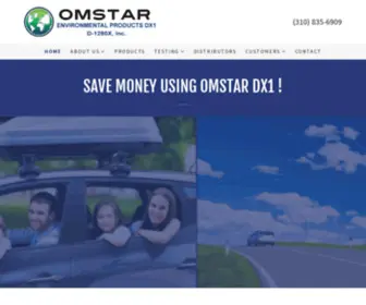 Omstardx1.com(Omstar Environmental Products DX1) Screenshot