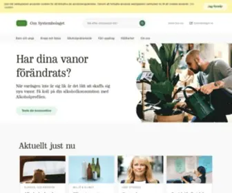 Omsystembolaget.se(Systembolaget) Screenshot