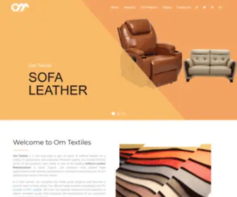 Omtextilesindia.com(Om Textiles) Screenshot