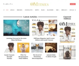 Omtimes.com(OMTimes Magazine) Screenshot