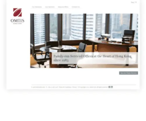 Omtisbusinesscentre.com(Omtis Business Centre) Screenshot