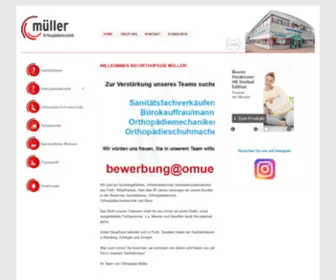 Omueller.de(Omüller) Screenshot